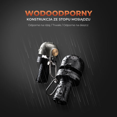 ROCKBROS Dzwonek do Roweru Szosowego Kompatybilny 100dB z Kierownicami 22,2 mm-BB2502 Dzwonki