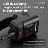 ROCKBROS Elektryczny Klakson i Przednia Lampa 2-w-1 – SKL01 Światła rowerowe