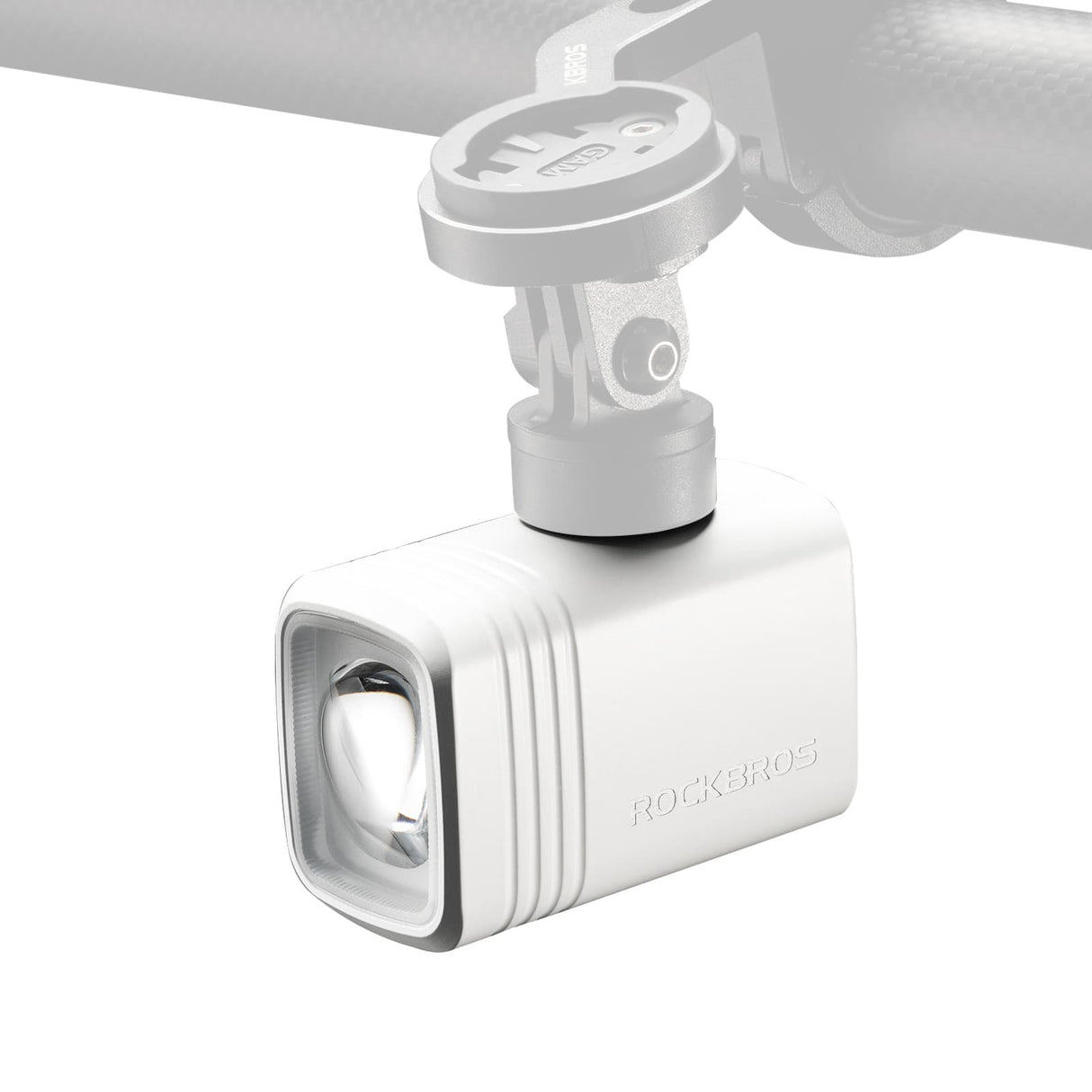 ROCKBROS Przednie Światło Rowerowe 1000 lm z Cyfrowym Wyświetlaczem-M6 Światła roweroweBiałe