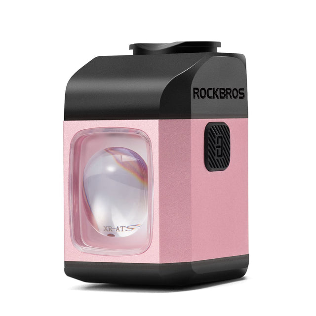 ROCKBROS Przednia Lampa Rowerowa z Pilotem Wysoka Jasność 1600LM-M8 Światła roweroweRóżowy