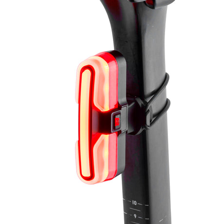 ROCKBROS Tylna Lampka Rowerowa USB Z Czujnikiem Hamowania 5 Trybów-REX02 Światła rowerowe