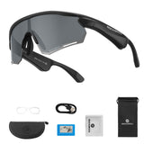ROCKBROS Inteligentne Okulary Rowerowe Bluetooth Polaryzacyjne / Fotochromowe-SP251 Okulary i goglePolaryzacyjne - Szare