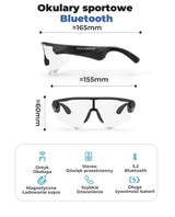 ROCKBROS Inteligentne Okulary Rowerowe Bluetooth Polaryzacyjne / Fotochromowe-SP251 Okulary i gogle