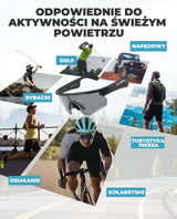 ROCKBROS Inteligentne Okulary Rowerowe Bluetooth Polaryzacyjne / Fotochromowe-SP251 Okulary i gogle