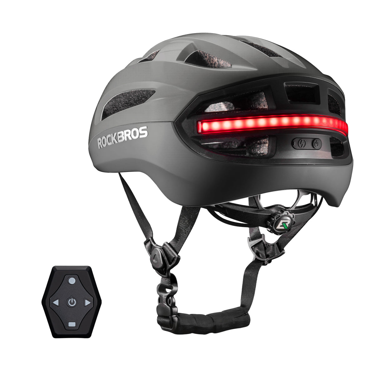 ROCKBROS Kask ze Zdalnie Sterowanym Światłem Tylnym-ZK-031 KaskiTi