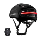 ROCKBROS Kask ze Zdalnie Sterowanym Światłem Tylnym-ZK-031 KaskiCzarny
