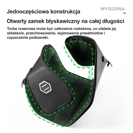 ROCKBROS Torby na Bagażnik Jednoczęściowa Konstrukcja-A37-1 Torby na bagażnik