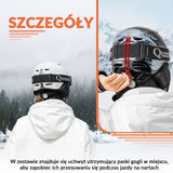 ROCKBROS Qunature Kask Narciarski z Ochraniaczami i Nausznikiem dla Kobiet i Mężczyzn-S-313 Kaski