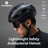 Kask Rowerowy Lekki I Antybakteryjny Z Regulacją Obwodu Głowy 58-62cm-LK-66