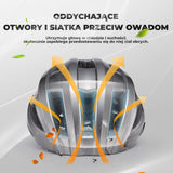 ROCKBROS Kask Rowerowy z LED Lekki, Oddychający i Z USB Ładowaniem-ZK-013 Kaski