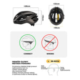 ROCKBROS Kask Rowerowy z Ramą Wzmacniającą Bezpieczny i Lekki-LK-69 Kaski