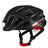 ROCKBROS Kask Rowerowy Z Światłem Ostrzegawczym-ZN1001 KaskiCzarny Regulowany obwód głowy(57-62 cm)