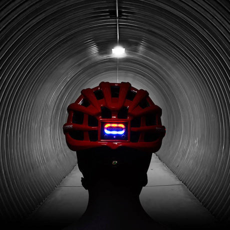 ROCKBROS Kask Rowerowy Z Światłem Ostrzegawczym-ZN1001 Kaski