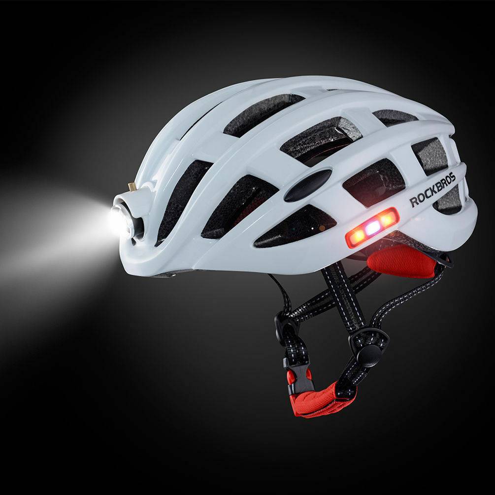 Kask Rowerowy Z Światłem Ostrzegawczym-ZN1001