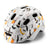 ROCKBROS Kask Rowerowy z Uchwytem Na Światło Tylne Dla Dzieci w Wieku 6-18 Lat-LK-23-Bialy