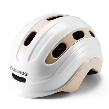 ROCKBROS Kask Rowerowy z Uchwytem Na Światło Tylne Dla Dzieci w Wieku 6-18 Lat-LK-23-Grau