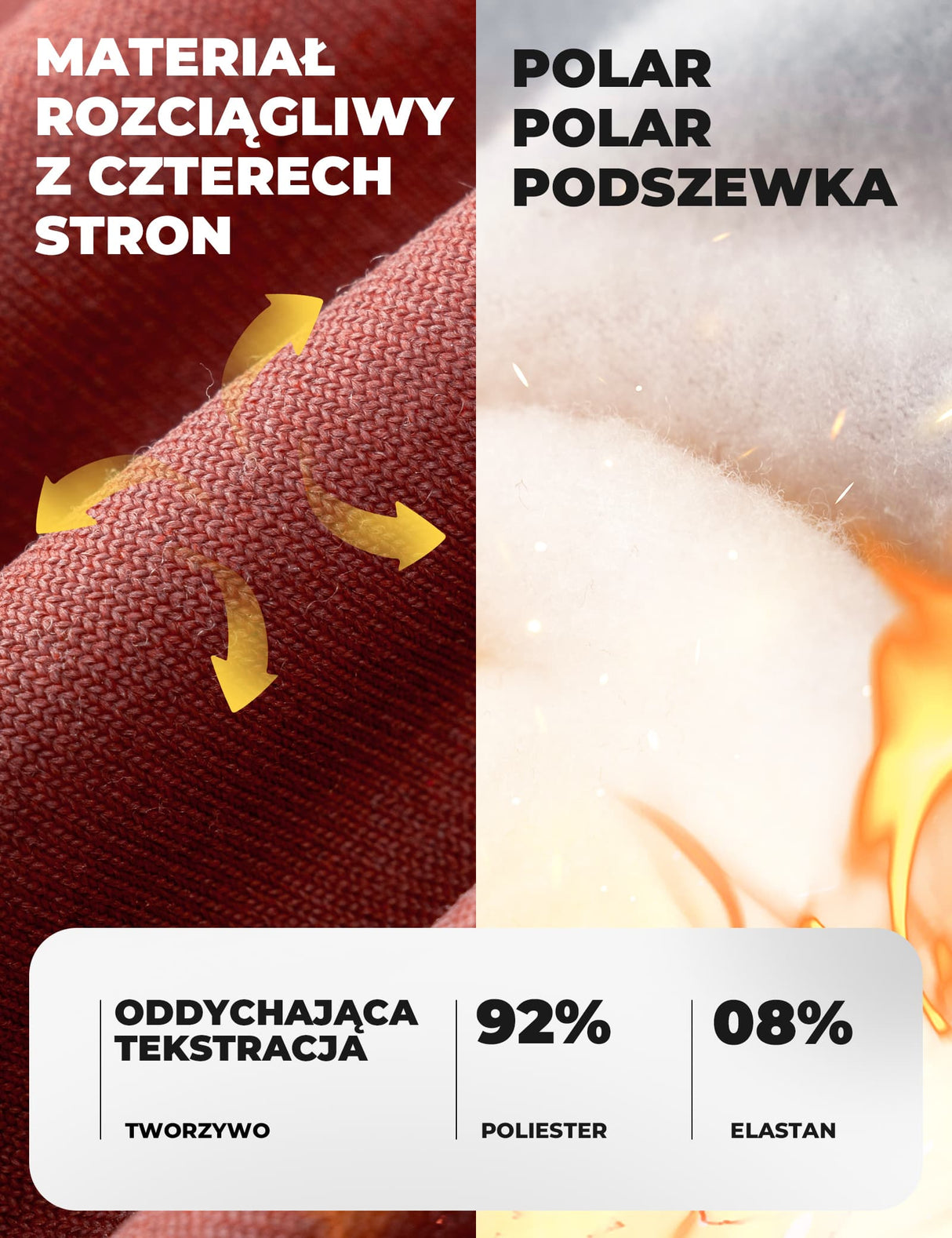 ROCKBROS Kominiarka Termoaktywna Zmienna Kolorystycznie, Ciepła i Wiatroszczelna-LF25813 Kominiarki