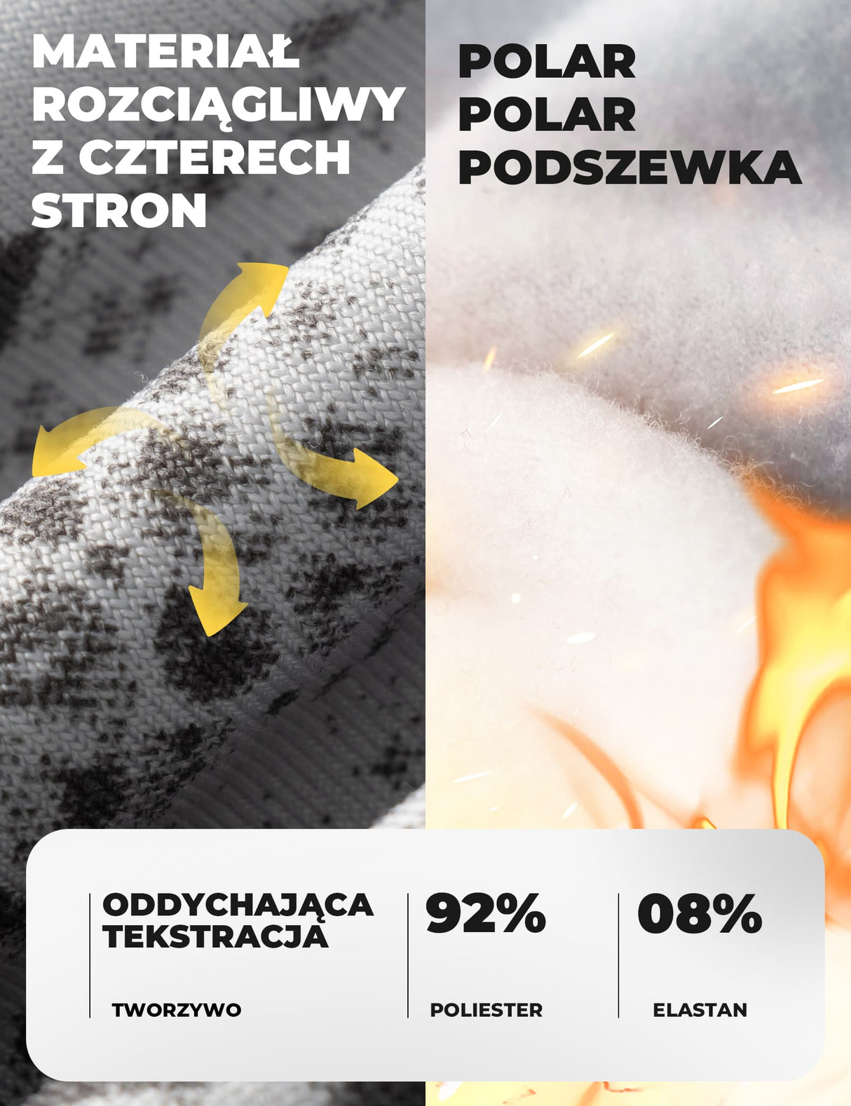ROCKBROS Kominiarka Termoaktywna Zmienna Kolorystycznie, Ciepła i Wiatroszczelna-LF25813 Kominiarki