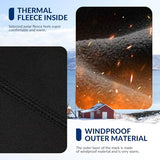 ROCKBROS Kominiarka Zimowa Unisex Ciepła, Oddychająca i Wiatroodporna, Miękka Balaclava na Zimę-YPP054 Kominiarki