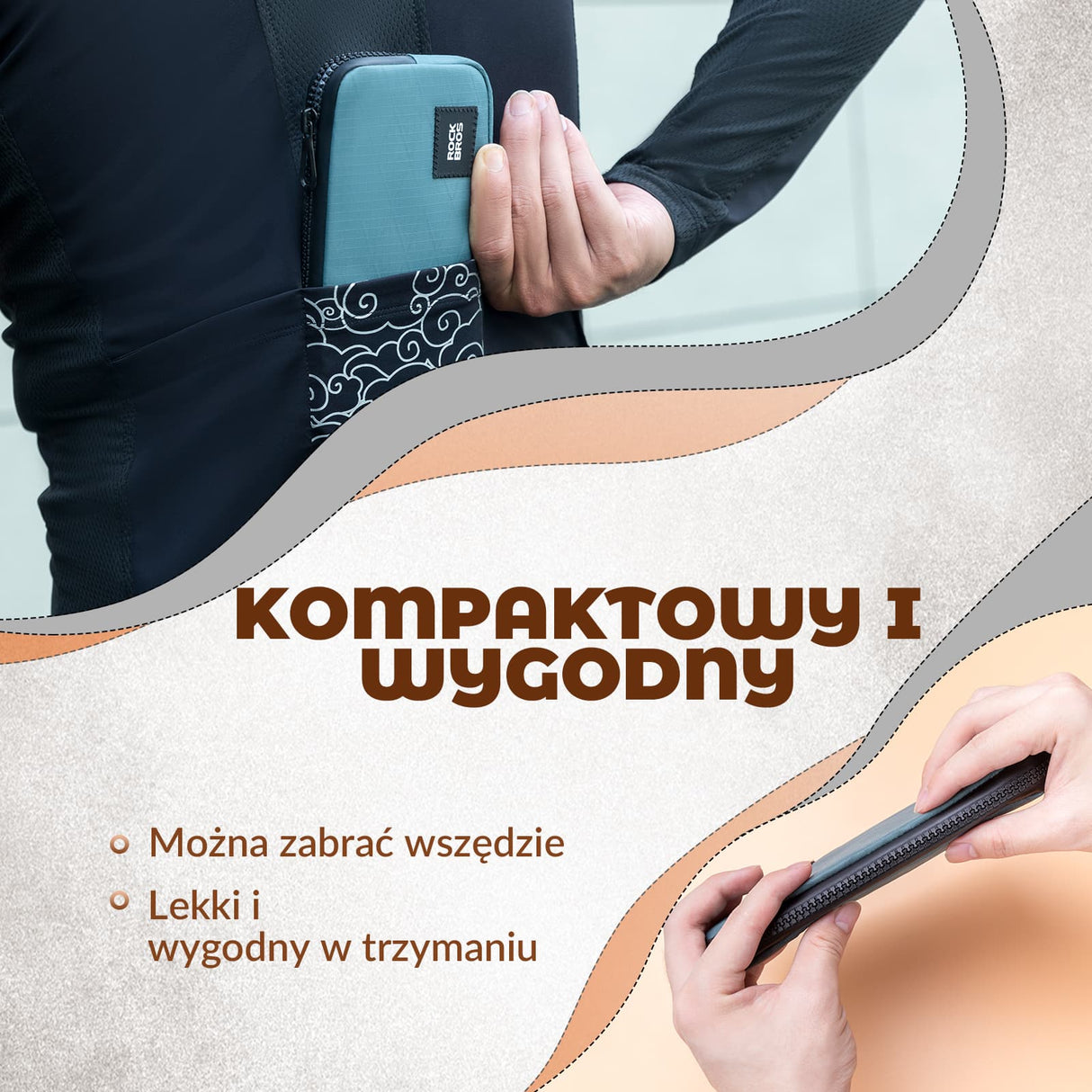 Kompaktowy Portfel Sportowy 0,15L- L001