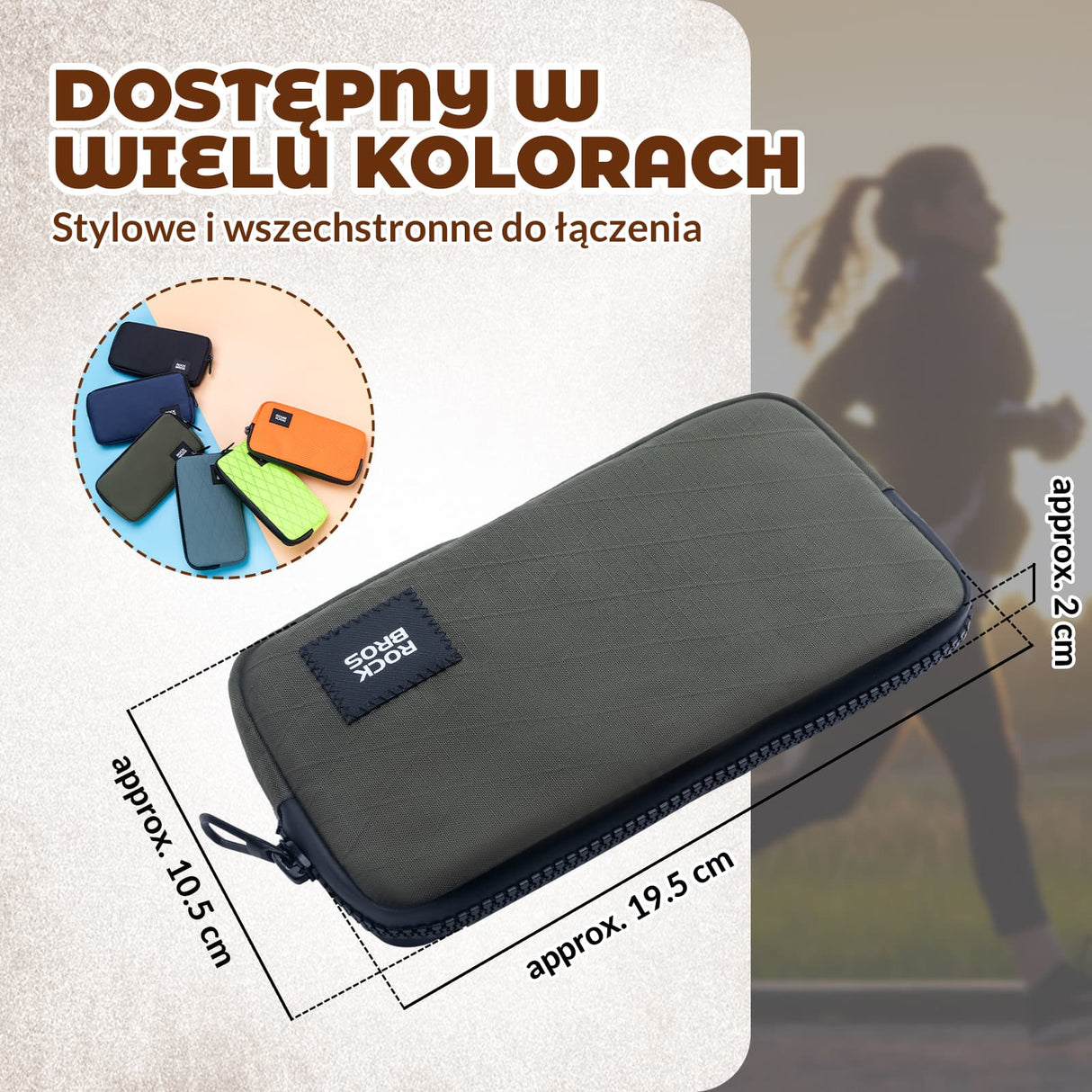 Kompaktowy Portfel Sportowy 0,15L- L001