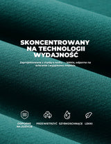 ROCKBROS Koszulka rowerowa z krótkim rękawem i zamkiem 1/2-YDDX008 Koszulki