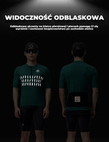 ROCKBROS Koszulka rowerowa z krótkim rękawem i zamkiem 1/2-YDDX008 Koszulki