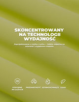 ROCKBROS Koszulka rowerowa z krótkim rękawem i zamkiem 1/2-YDDX008 Koszulki