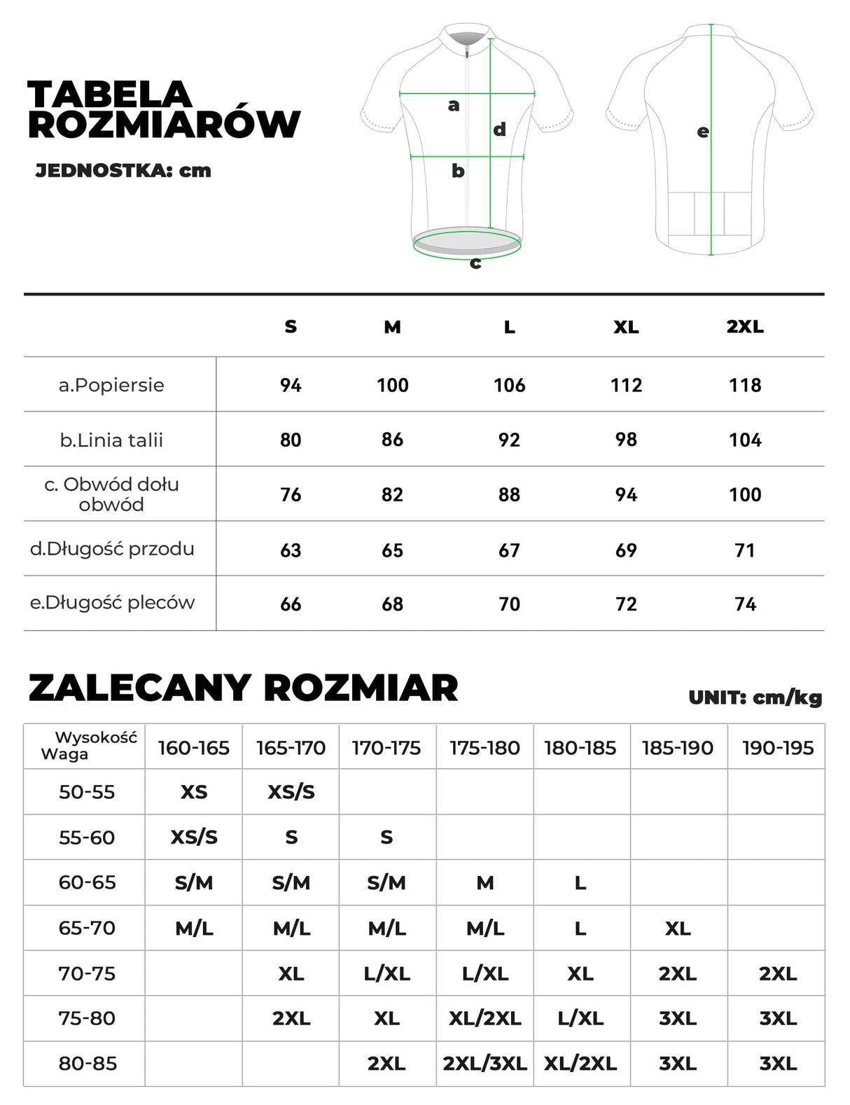 ROCKBROS Koszulka rowerowa z krótkim rękawem i zamkiem 1/2-YDDX008 Koszulki