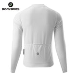 ROCKBROS Koszulka Rowerowa Z Długim Rękawem i Krótkim Zamkiem-YDCX011 Koszulki