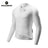 ROCKBROS Koszulka Rowerowa Z Długim Rękawem i Krótkim Zamkiem-YDCX011 KoszulkiBiałe S