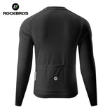 ROCKBROS Koszulka Rowerowa Z Długim Rękawem i Krótkim Zamkiem-YDCX011 Koszulki