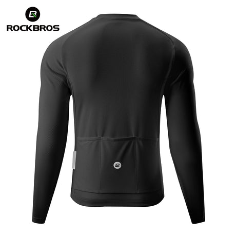 ROCKBROS Koszulka Rowerowa Z Długim Rękawem i Krótkim Zamkiem-YDCX011 Koszulki