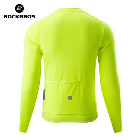 ROCKBROS Koszulka Rowerowa Z Długim Rękawem i Krótkim Zamkiem-YDCX011 Koszulki