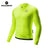 ROCKBROS Koszulka Rowerowa Z Długim Rękawem i Krótkim Zamkiem-YDCX011 KoszulkiŻółty S