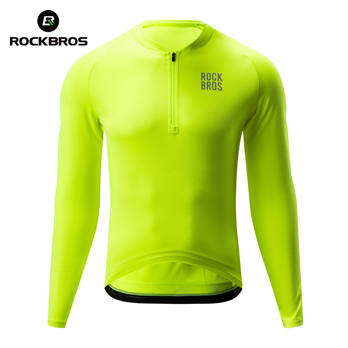 ROCKBROS Koszulka Rowerowa Z Długim Rękawem i Krótkim Zamkiem-YDCX011 Koszulki