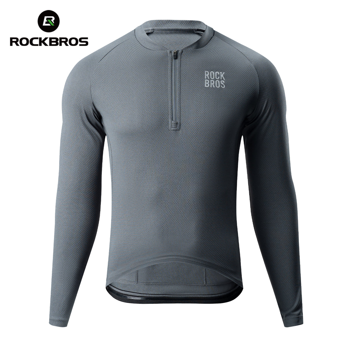 ROCKBROS Koszulka Rowerowa Z Długim Rękawem i Krótkim Zamkiem-YDCX011 Koszulki