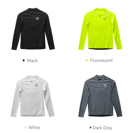 ROCKBROS Koszulka Rowerowa Z Długim Rękawem i Krótkim Zamkiem-YDCX011 Koszulki