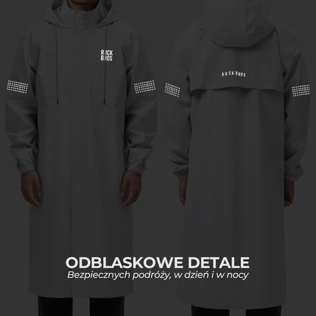 ROCKBROS Kurtka Przeciwdeszczowa Wiatroszczelna i Oddychająca-YPY025 Kurtki