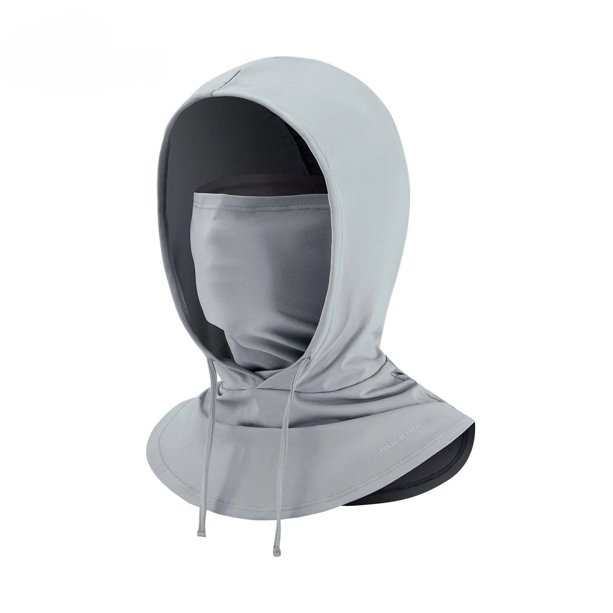 ROCKBROS Lato Kominiarka Rowerowa Ice Silk UPF50+ KominiarkiSzary