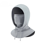 ROCKBROS Lato Kominiarka Rowerowa Ice Silk UPF50+ KominiarkiSzary