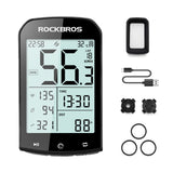 ROCKBROS Licznik Rowerowy Bezprzewodowy GPS Wodoodporny Prędkościomierz I Drogomierz Licznik