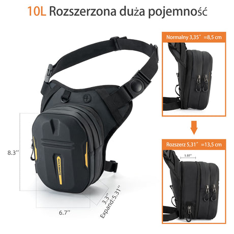 ROCKBROS Magnetyczna Torba Motocyklowa Na Zbiornik-B107 Torby i sakwy motocyklowe