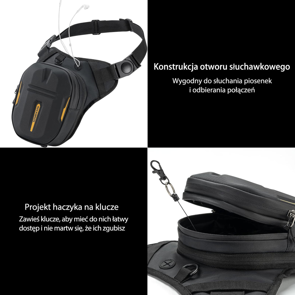 ROCKBROS Magnetyczna Torba Motocyklowa Na Zbiornik-B107 Torby i sakwy motocyklowe