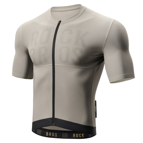 ROCKBROS Męska Letnia Koszulka Kolarska Z Krótkim Rękawem-YDDX009 KoszulkiBrązowy EU Size S (Asian Size M)