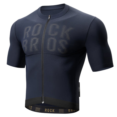 ROCKBROS Męska Letnia Koszulka Kolarska Z Krótkim Rękawem-YDDX009 KoszulkiNIEBIESKI EU Size S (Asian Size M)