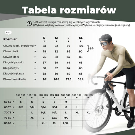 ROCKBROS Męska Koszulka Rowerowa z Długim Rękawem Szybkoschnący-YDCX005 Koszulki