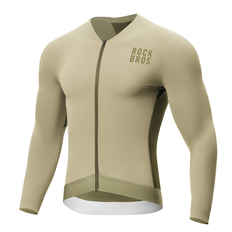 ROCKBROS Męska Koszulka Rowerowa z Długim Rękawem Szybkoschnący-YDCX005 Koszulki