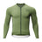 ROCKBROS Męska Koszulka Rowerowa z Długim Rękawem Szybkoschnący-YDCX005 KoszulkiSzmaragdowa Zieleń S