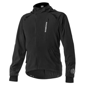 ROCKBROS ROCKBROS Męska Kurtka Rowerowa Elastyczna Kurtka Miękkie Powłoki Softshell M-4XL KurtkiM